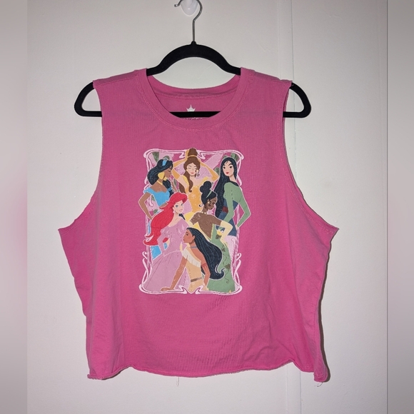 Disney Princess Pink Tank Top - Picture 1 of 5